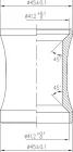 FSA hlavové zloženie ORBIT IS-2 20mm alloy 1'-OD 45