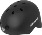 FORCE prilba BMX, čierna matná