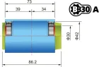 FSA stredové zloženie-adaptér BB386/BB30 na PF30A/BB30A Cannondale