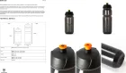 Restrap Contour fľaša, 500 ml, sivá