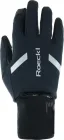 ROECKL cyklistické rukavice zimné Riveo 3, unisex, black