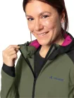 Vaude cyklistická bunda Qimsa Softshell, dámska, cedar wood