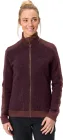 Vaude mikina Skomer Wool Fleece, dámska, dark cherry