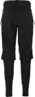 Vaude cyklistické nohavice Virt Softshell II, pánske, black/black