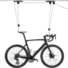 FORCE držiak bicykla LIFTY na strop, čierny