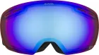 ALPINA Lyžiarske okuliare GRANBY Q-LITE black-smoke-blue matt, modré sklo