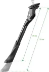 FORCE stojan E-BIKE 26-28" Al pod rám, nosnosť max. 50kg, čierny