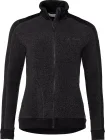 Vaude mikina Skomer Wool Fleece, dámska, phantom black