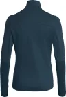 Vaude fleecový pulóver Livigno Halfzip II, dámsky, dark sea uni