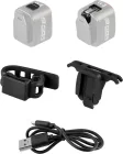 FORCE blikačka zadná FLEA 70 LM, 1 LED, USB