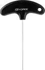 FORCE kľúč inbus 2,5x100mm, čierny