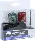 FORCE blikačky sada POINT USB predná + zadná