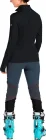 Vaude fleecový pulóver Livigno Halfzip II, dámsky, black