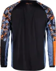 FORCE dres RECKLESS dlhý rukáv, čierno-oranžový