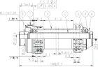 Novatec D411SB-CL-12, predný náboj, 24 dier, 12x100, OEM