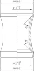 FSA hlavové zloženie ORBIT CE NO.8B 15mm alloy 1-1/8-OD 46