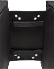 Vaude dvojitá taška na nosič TwinZipper, black