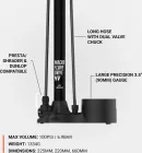 Lezyne pumpa MACRO HV FLOOR DRIVE