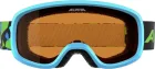 Alpina detské lyžiarske okuliare CARVY 3.0 blue matt