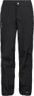 Vaude cyklistické nepremokavé nohavice Yaras Rain Zip III, dámske, black