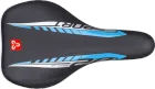 Sedlo CTM detské Foxy, čierne, modrý pásik, 16''