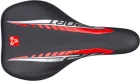 Sedlo CTM detské Foxy, čierne, modrý pásik, 16''