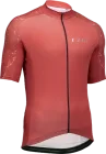 Dres CTM ROAK, na zips, tehlová červená, S