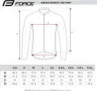 Force bunda FROST softshell pánská, černo-fluo