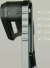 absoluteBLACK Oval Guide vodítko S3-Etype