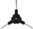 FORCE kľúč Y torx trojstranný T20/ T25/ T30, čierny