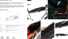 Restrap Race Top Tube Bag Long taška na rám, 2 l, čierna