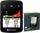 Bryton GPS cyklopočítač RIDER 650 E