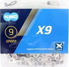 KMC Reťaz X-9.93 strieborno-sivá, v krabičke, 122 článkov
