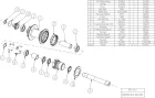 Novatec D902SB-B12-S4S-S11, zadný náboj, 32 dier, 12x148, SRAM XD, OEM