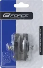 FORCE gumičky bŕzd, cestné výmenné, korkové, čierne, 55mm