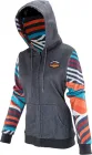 Leatt mikina Premium Stripes na zips, dámska