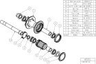 Novatec D462SB-SL-X12-S3S-11S zadný náboj, 6-dier, 32 dier, 12x142 mm, Shimano HG, OEM