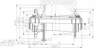 Novatec D791SB-15, predný náboj, 28 dier, 15x100, OEM