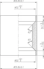 FSA hlavové zloženie NO.80/56/CR II Middle 1-1/8" 1.5" - OD 55.8, H2703