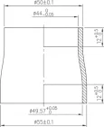 FSA hlavové zloženie DX Pro (I/E) 12.3 alloy 1-1/8 to 1.5-OD 50/55
