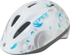 FORCE prilba FUN FLOWERS detská, bielo-šedo-modrá