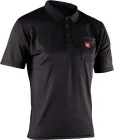 LEATT Polo tričko Team krátky rukáv, Black