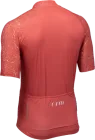 Dres CTM ROAK, na zips, tehlová červená, S