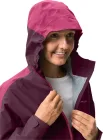 Vaude cyklistická bunda Moab Rain II, dámska, cassis