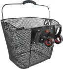 FORCE kôš na riadítka KLICK 31,8/25,4 mm, čierny