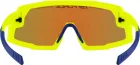 FORCE okuliare GRIP fluo, modré revo sklo