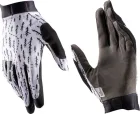 LEATT rukavice MTB 1.0 GripR, Trails White