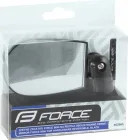 FORCE spätné zrkadlo MINI na riadítka, obojstranné, čierne