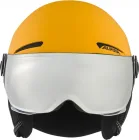 ALPINA Juniorská lyžiarska prilba ZUPO VISOR Q-LITE ohnivo žltá