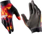 LEATT rukavice MTB 1.0 GripR, Heatmap Red